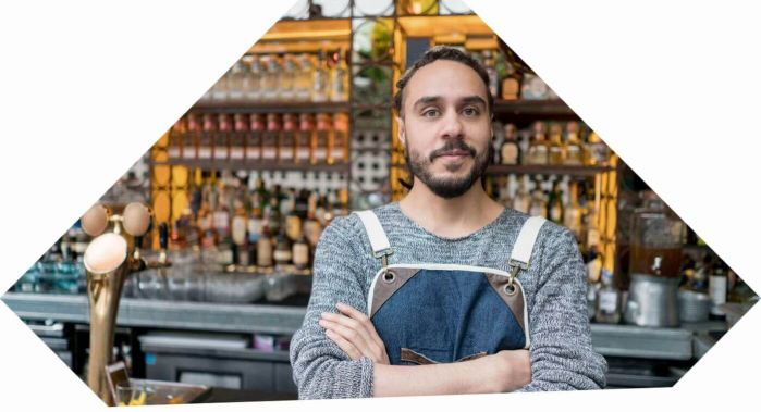 Mitarbeiter in der Gastronomie